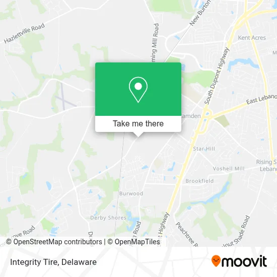 Integrity Tire map