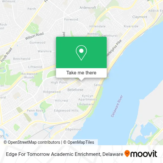 Edge For Tomorrow Academic Enrichment map