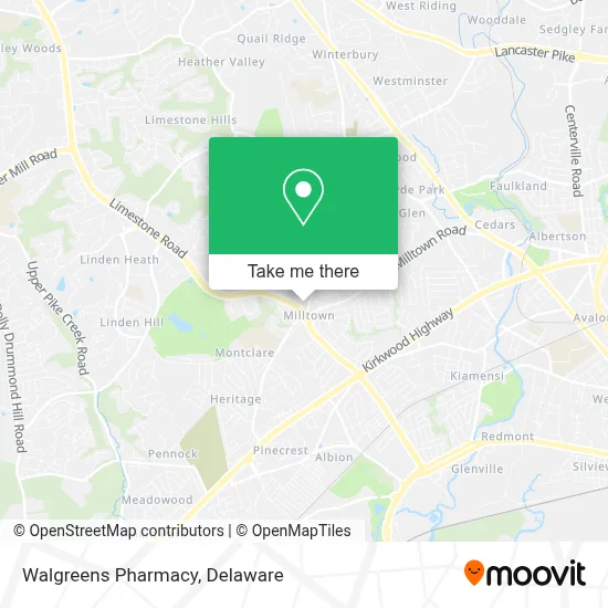 Walgreens Pharmacy map