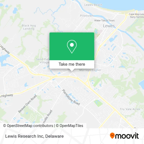 Lewis Research Inc map
