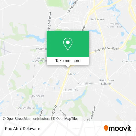 Pnc Atm map