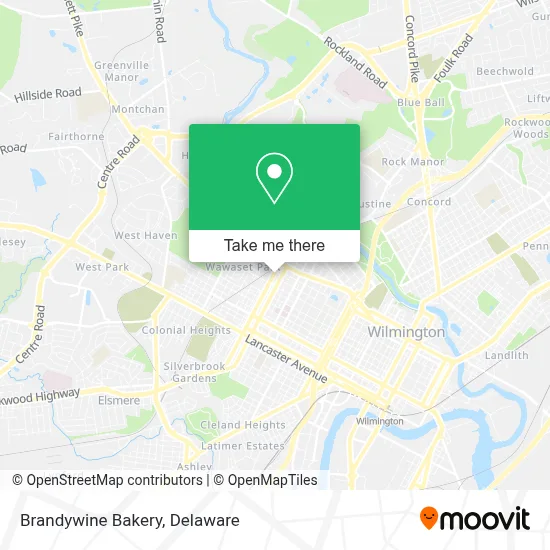 Brandywine Bakery map