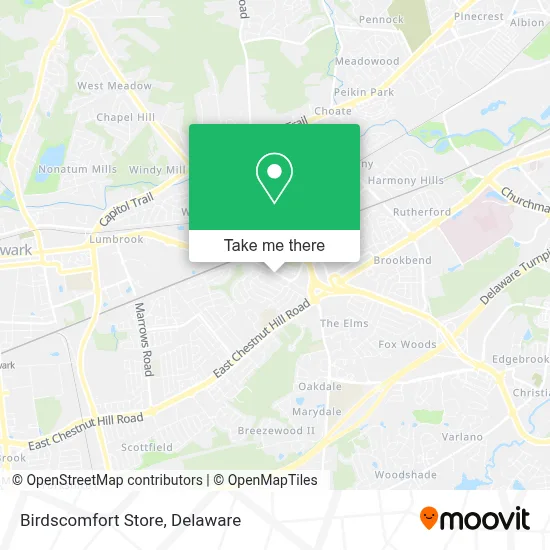 Birdscomfort Store map
