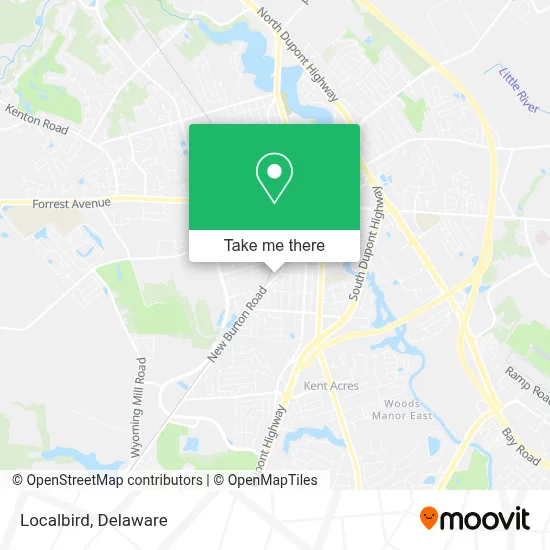 Localbird map