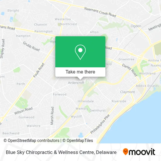 Blue Sky Chiropractic & Wellness Centre map