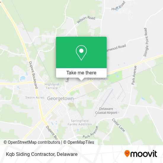 Kqb Siding Contractor map