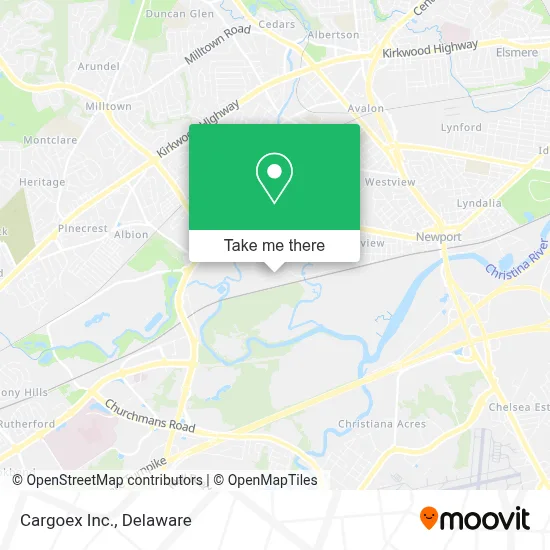 Cargoex Inc. map