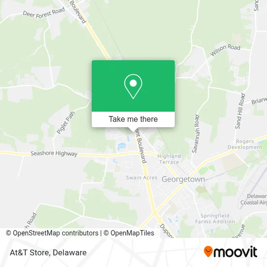 At&T Store map