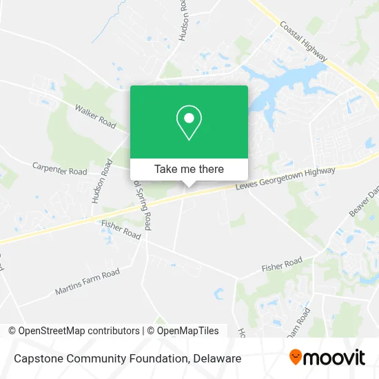 Capstone Community Foundation map
