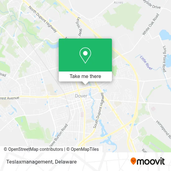 Teslaxmanagement map