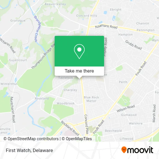 First Watch map