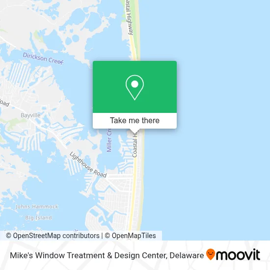Mike's Window Treatment & Design Center map