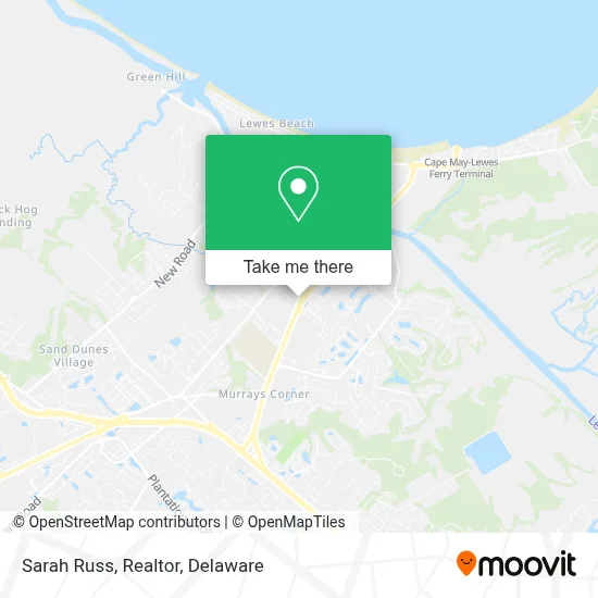 Sarah Russ, Realtor map