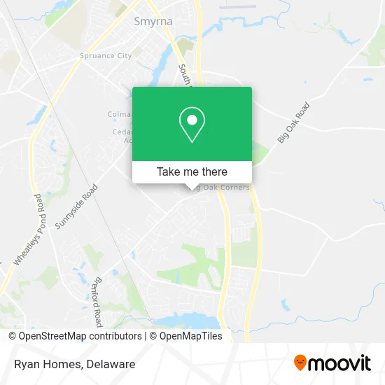Ryan Homes map