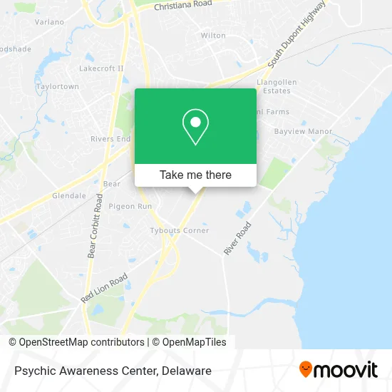 Psychic Awareness Center map