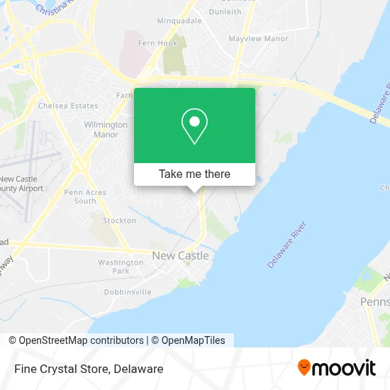 Fine Crystal Store map