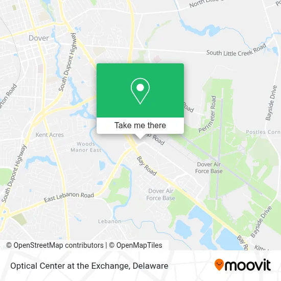 Optical Center at the Exchange map