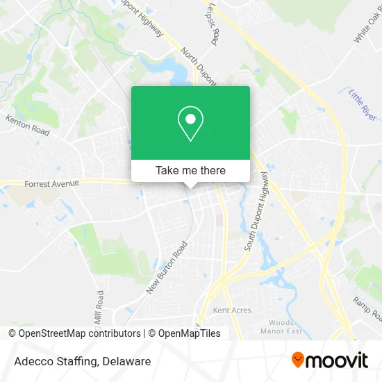 Adecco Staffing map