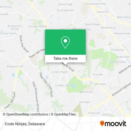 Code Ninjas map