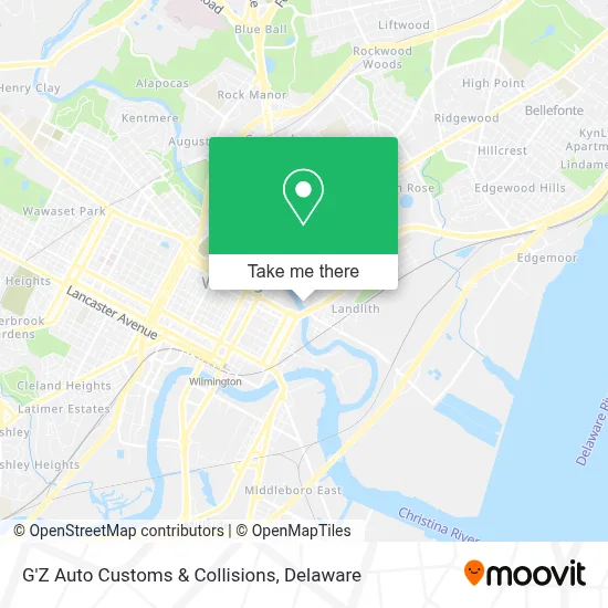 G'Z Auto Customs & Collisions map