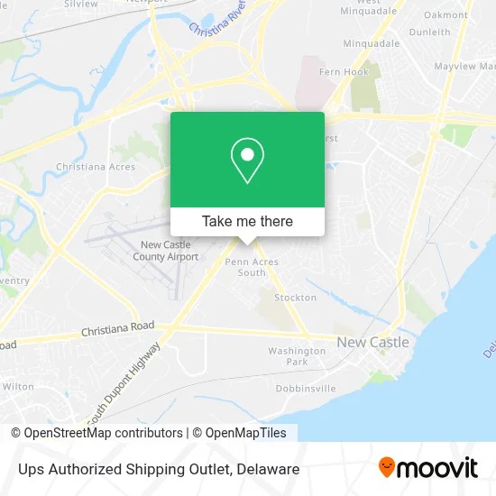 Ups Authorized Shipping Outlet map