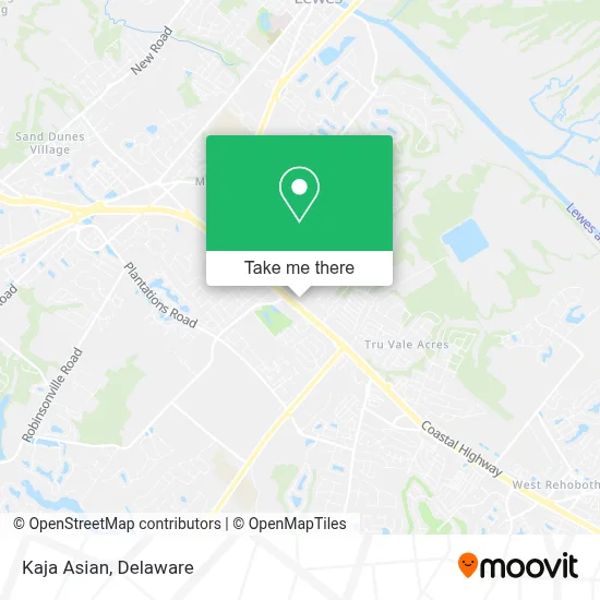Kaja Asian map