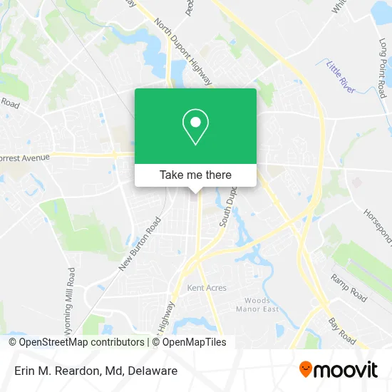 Erin M. Reardon, Md map