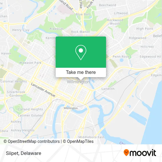 Siipet map