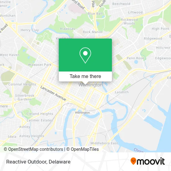 Reactive Outdoor map