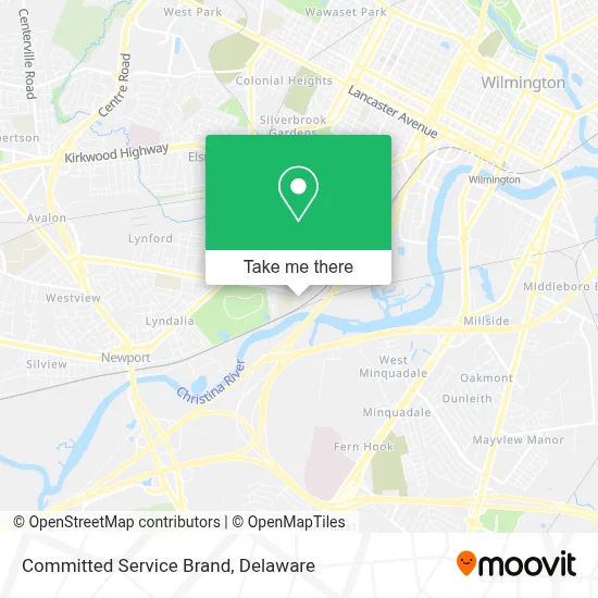 Committed Service Brand map