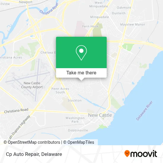 Cp Auto Repair map
