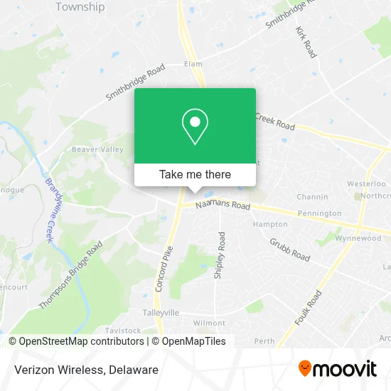 Verizon Wireless map