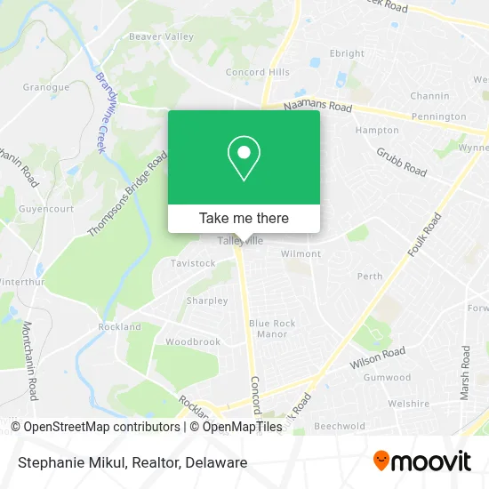 Stephanie Mikul, Realtor map