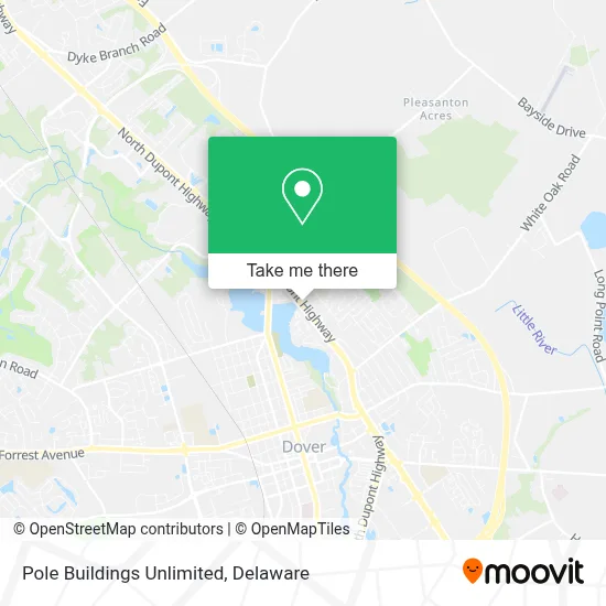 Pole Buildings Unlimited map