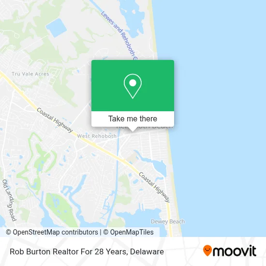 Rob Burton Realtor For 28 Years map
