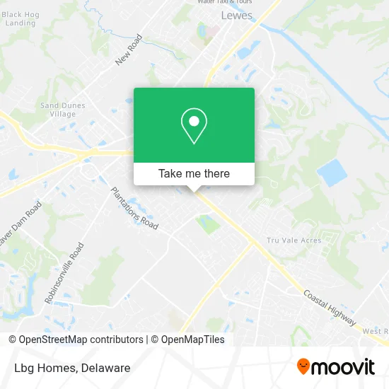 Lbg Homes map