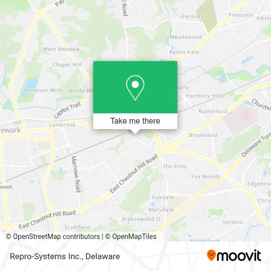 Repro-Systems Inc. map