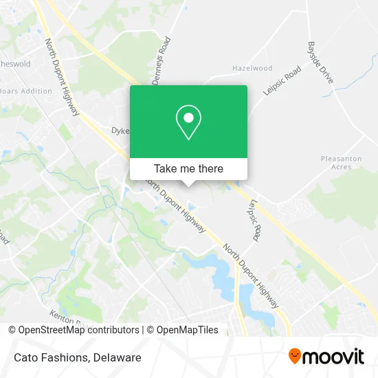 Cato Fashions map