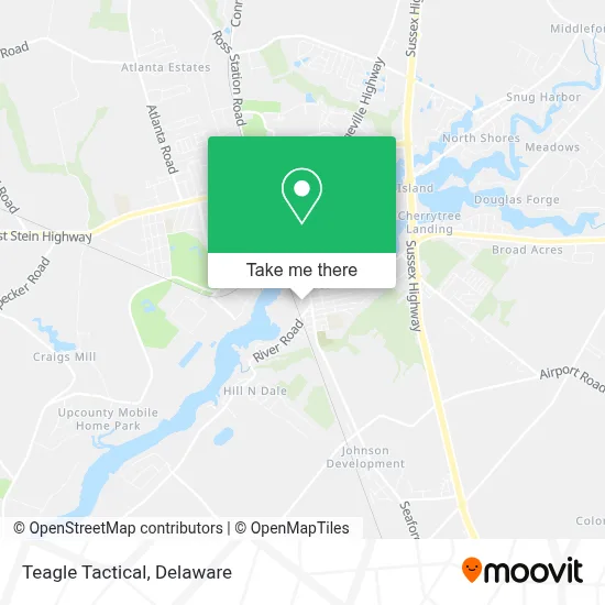 Teagle Tactical map