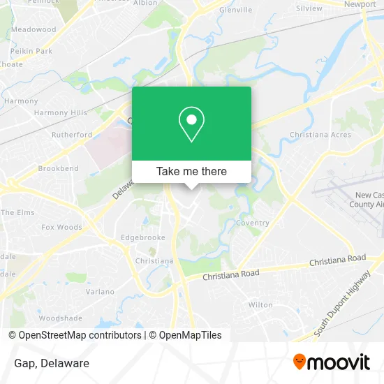 Gap map