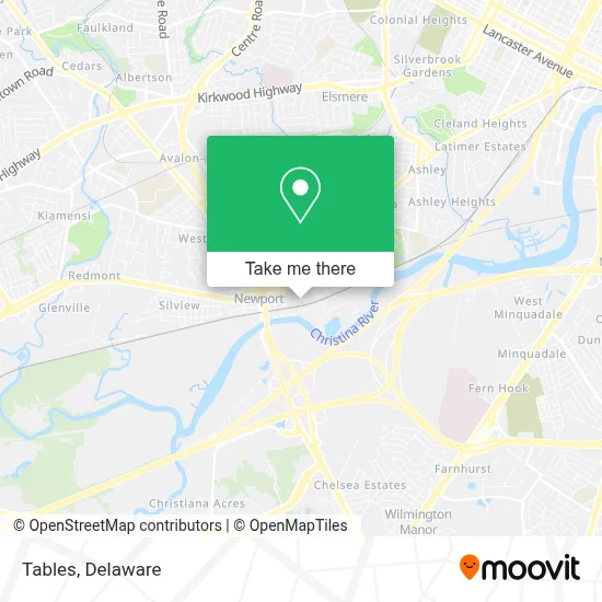 Tables map