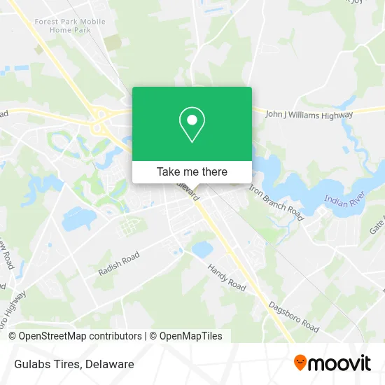 Gulabs Tires map