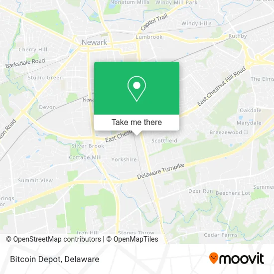 Bitcoin Depot map