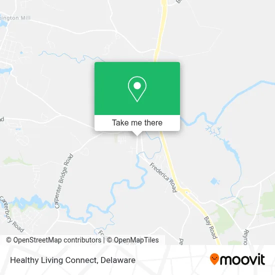 Healthy Living Connect map
