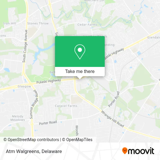 Atm Walgreens map