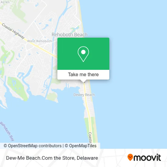 Dew-Me Beach.Com the Store map