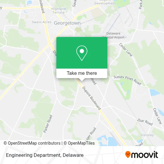 Engineering Department map