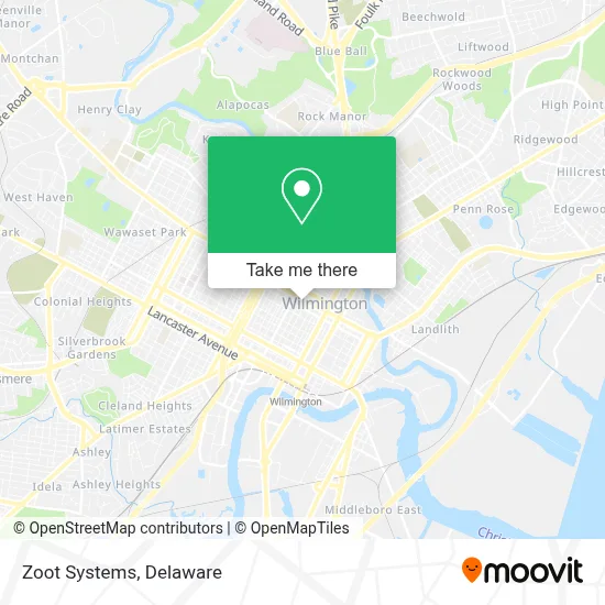 Zoot Systems map