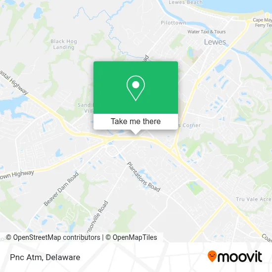 Pnc Atm map