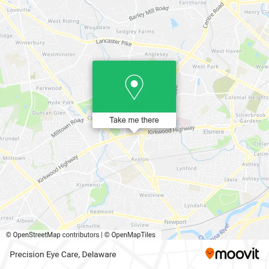 Precision Eye Care map